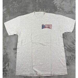 Collectible Vintage FDNY Da Bronx Bravest T-Shirt Gray Large